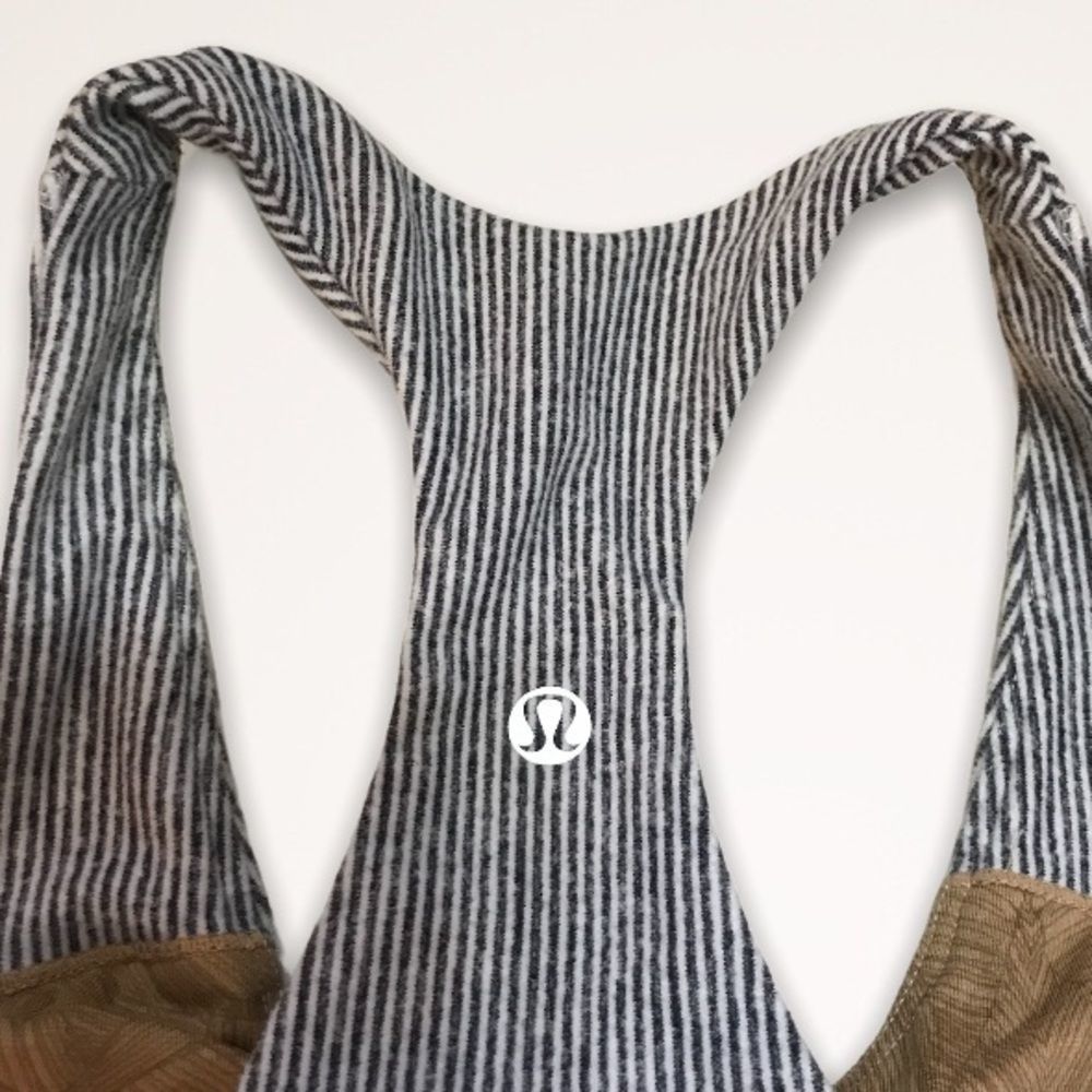 LULULEMON Vintage Racerback Tank With Bra - Picture 6 of 8